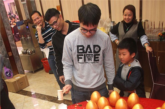 北崎电气团年饭5